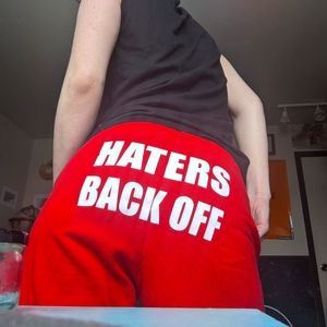 Miranda Sings "Haters Back Off" sweats